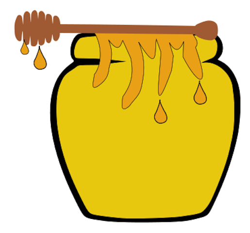 Honey pot clip art