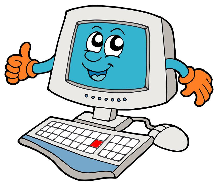 Cartoon Computer Clipart