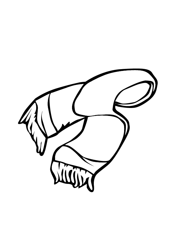 Winter Clothes Coloring Pages - AZ Coloring Pages