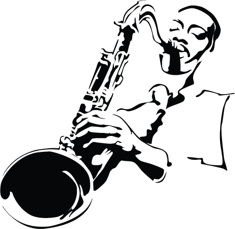 Jazz Player Clipart