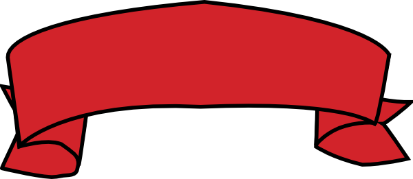 Red Banner Clipart