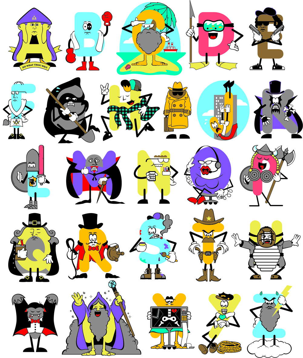 Graphic Letters | Free Download Clip Art | Free Clip Art | on ...