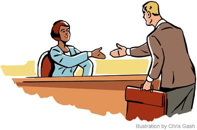 Administration office clipart