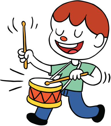 Little Drummer Boy Clip Art, Vector Images & Illustrations
