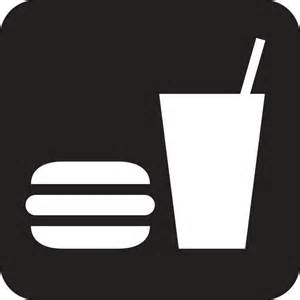 Concession stand food clipart black and white