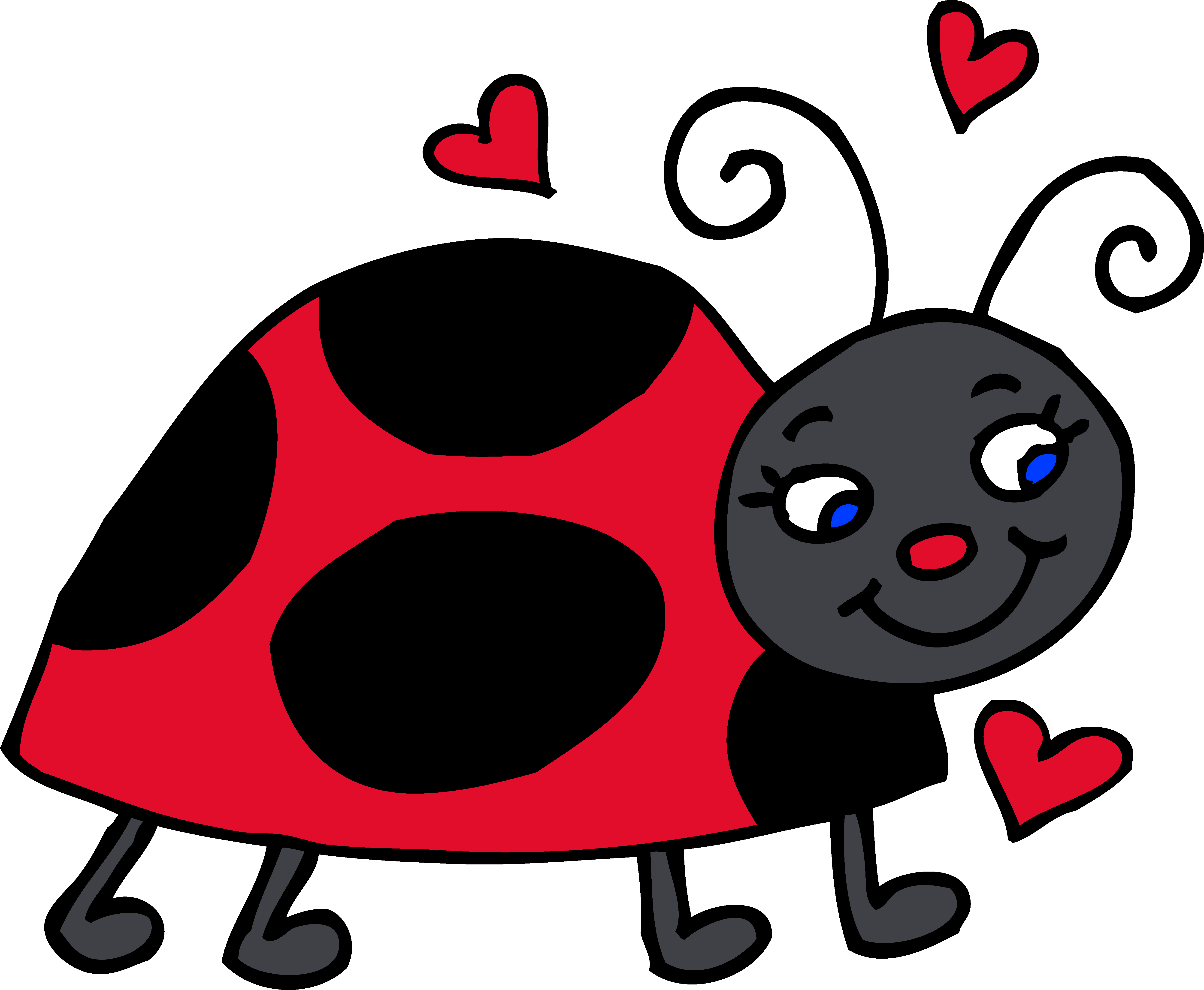 Free cute bug clipart