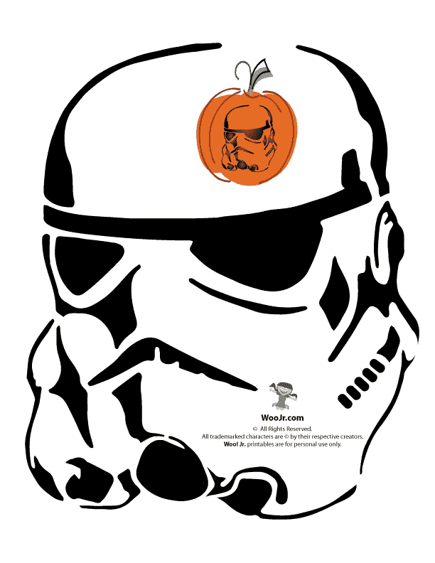 Star Wars Pumpkin Stencils - Woo! Jr. Kids Activities