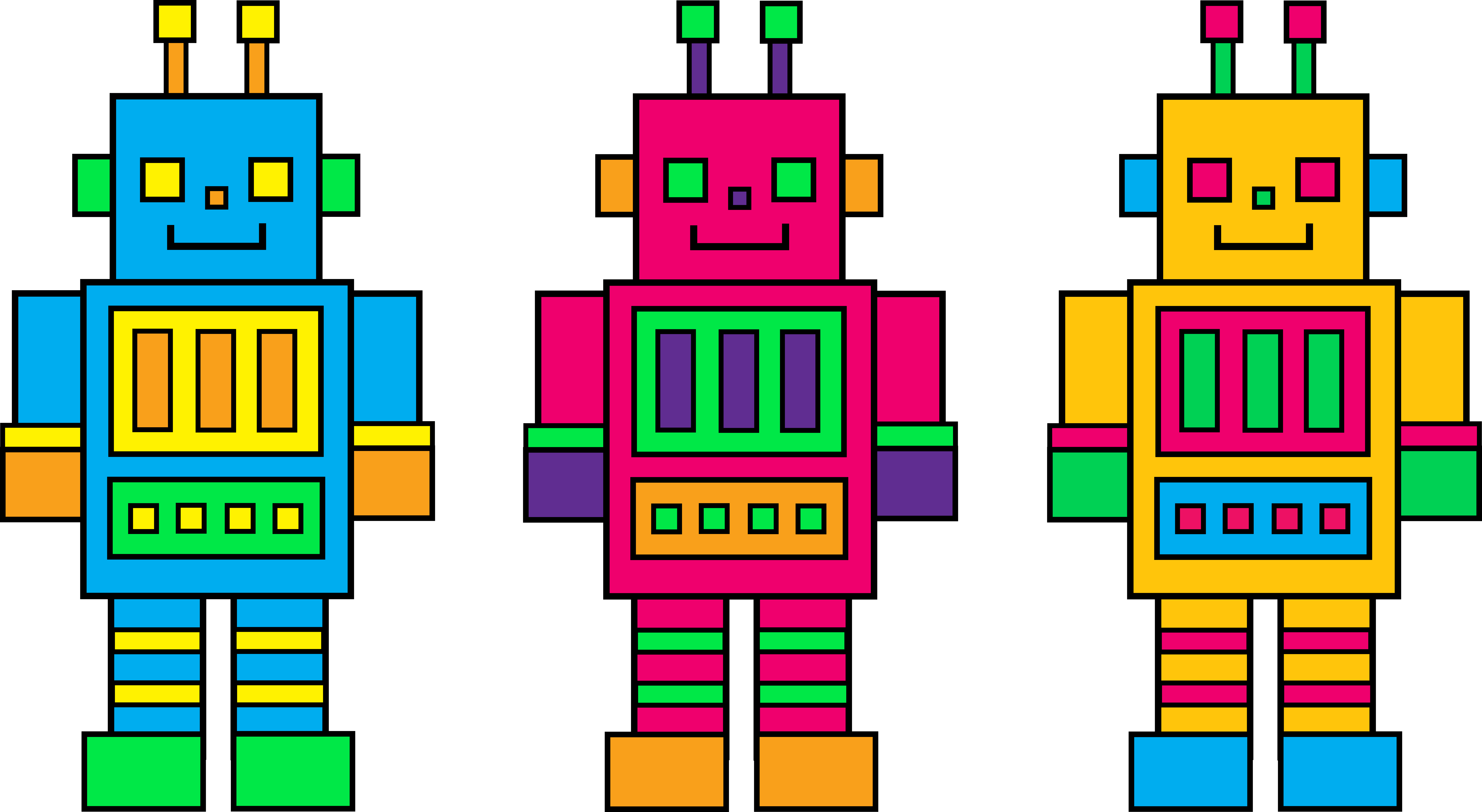 Robot Clip Art - Tumundografico