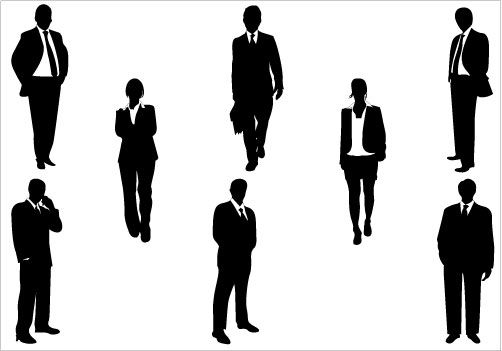 Business men, Clip art and Art pages