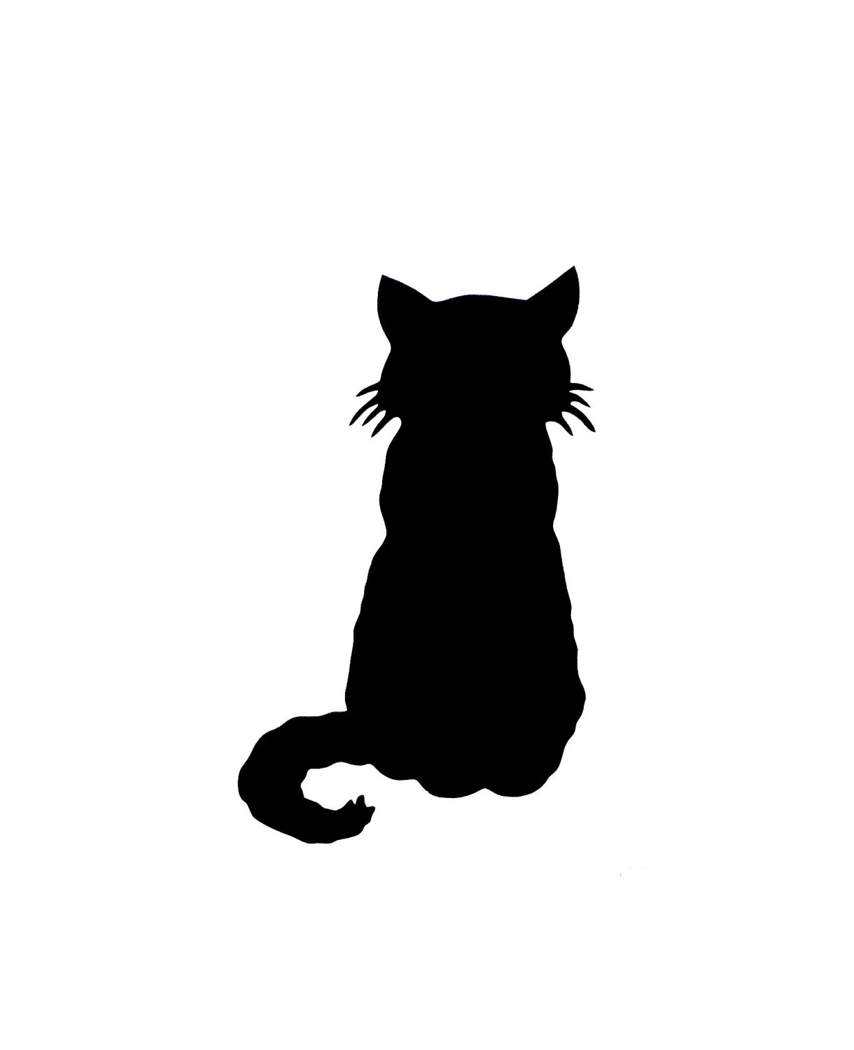 Sitting Cat Clipart
