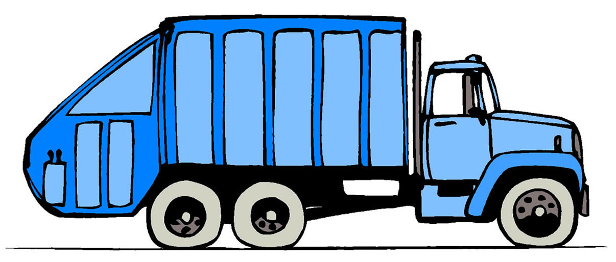 Garbage Truck Clip Art - Tumundografico