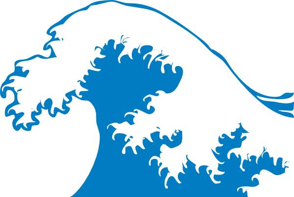 Waves Clip Art - Tumundografico