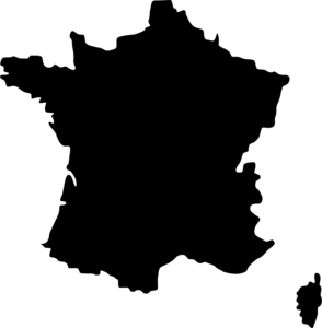 France Outline - ClipArt Best