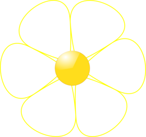 White Flower Clipart - Tumundografico