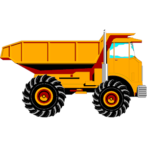 Dump Truck Cartoon Clipart