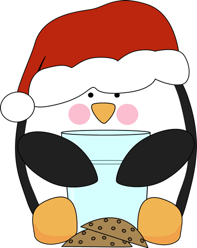 Holiday cookies santa clipart