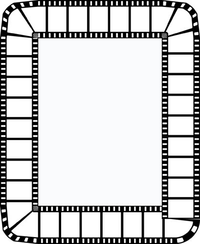 Borders : borders_filmstrip : Classroom Clipart