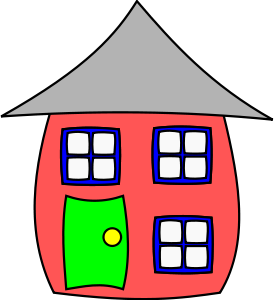Clip art free house
