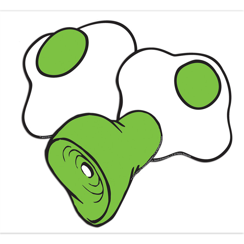 Green eggs clipart
