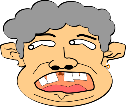 Crazy Person Clipart
