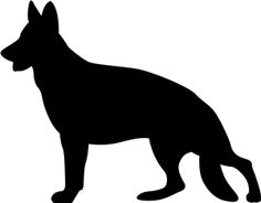 German Shepherd Clip Art - Tumundografico
