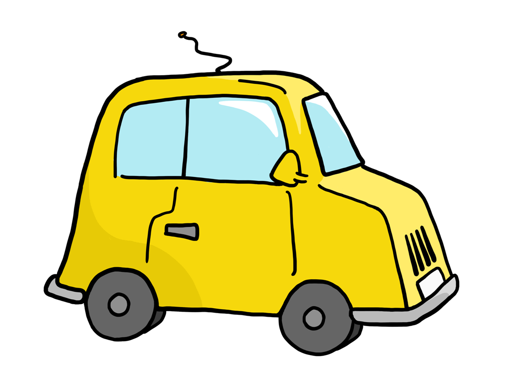Silly Car Clipart