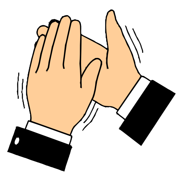 People Clapping Hands Clipart
