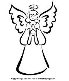 Drawings, Angel and Line drawings