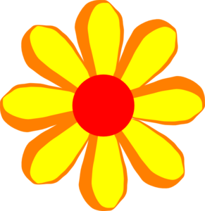 Flower Cartoon Pink clip art - vector clip art online, royalty ...
