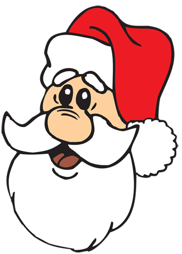 Santa Face Pictures - ClipArt Best