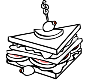 Veg Sandwich Clipart - ClipArt Best