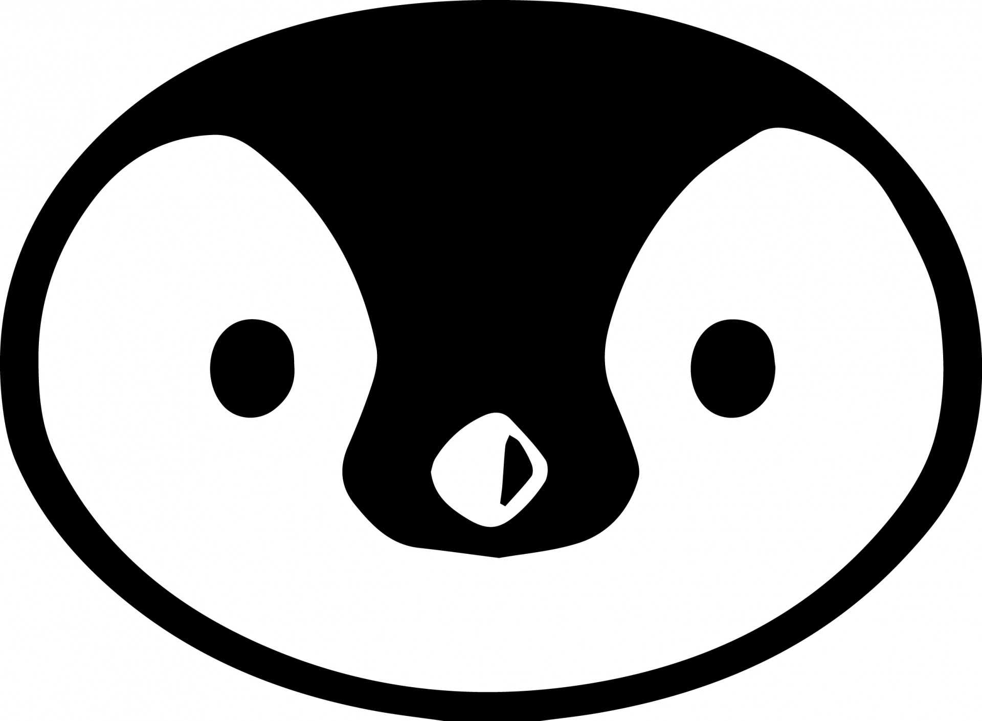 Penguin Face Drawing Free Stock Photo - Public Domain Pictures