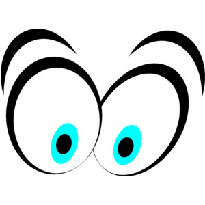 Clipart of cartoon eyes