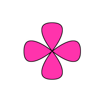 Pink Cartoon Flower - ClipArt Best