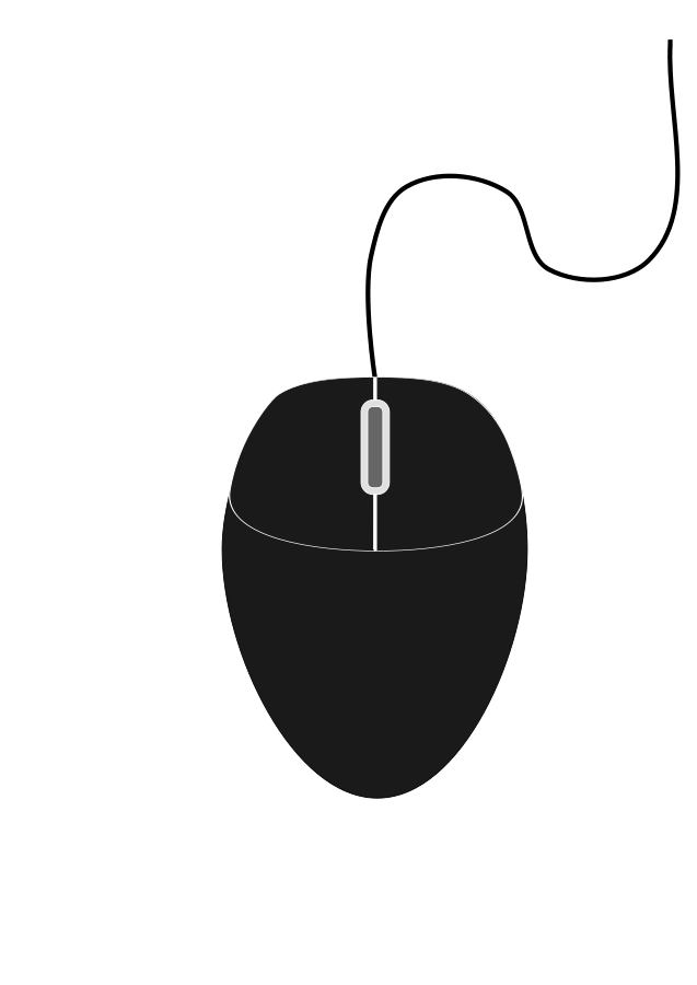Computer Mouse Clipart Black And White - Free ...