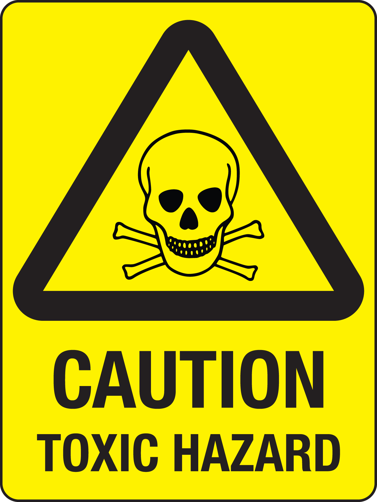 Toxic Warning Signage - ClipArt Best