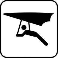 Glider clip art Free Vector - Transport Vectors | DeluxeVectors.com