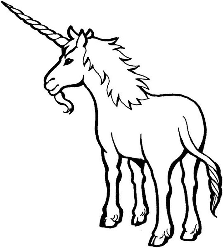 Free Printable Unicorn Coloring Pages For Kids