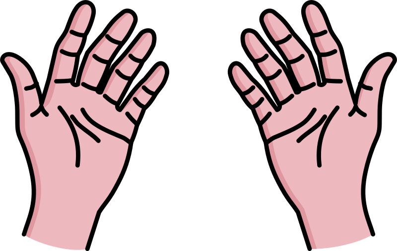 Cartoon Hands Clipart