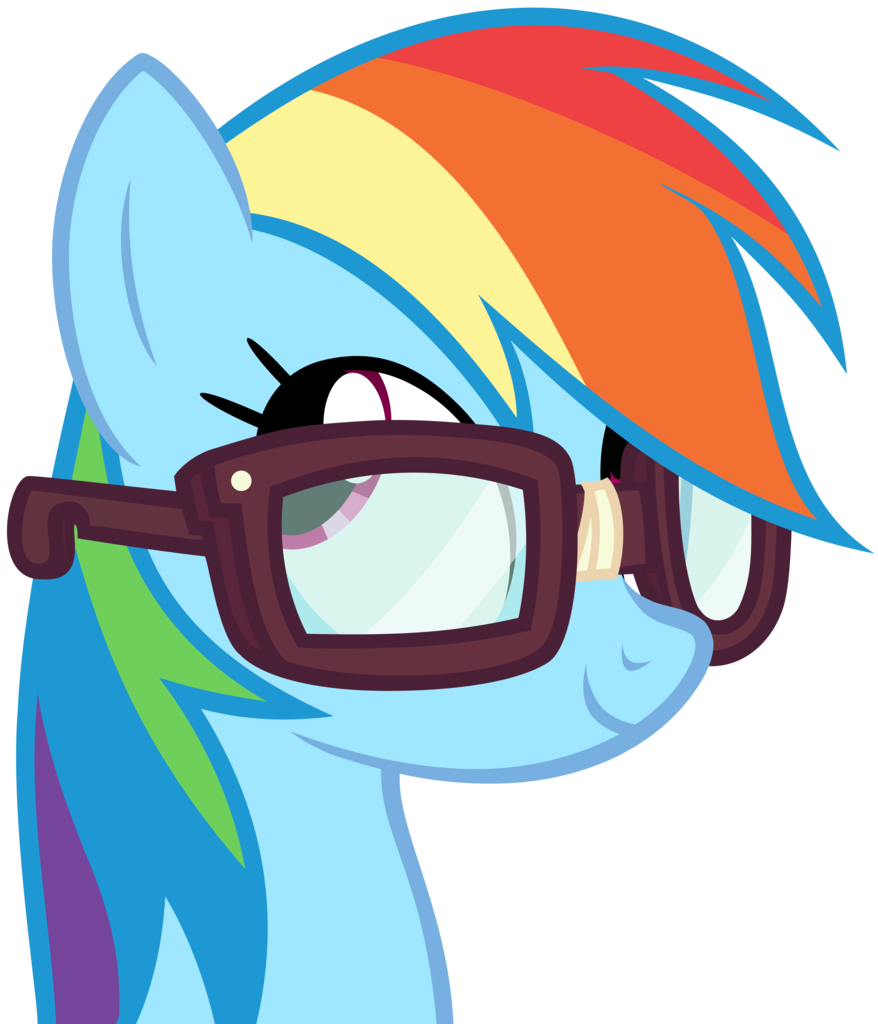1163905 - artist:zonelouise, glasses, inkscape, newbie dash ...
