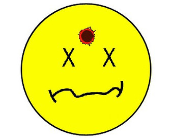 dead smiley face – Etsy