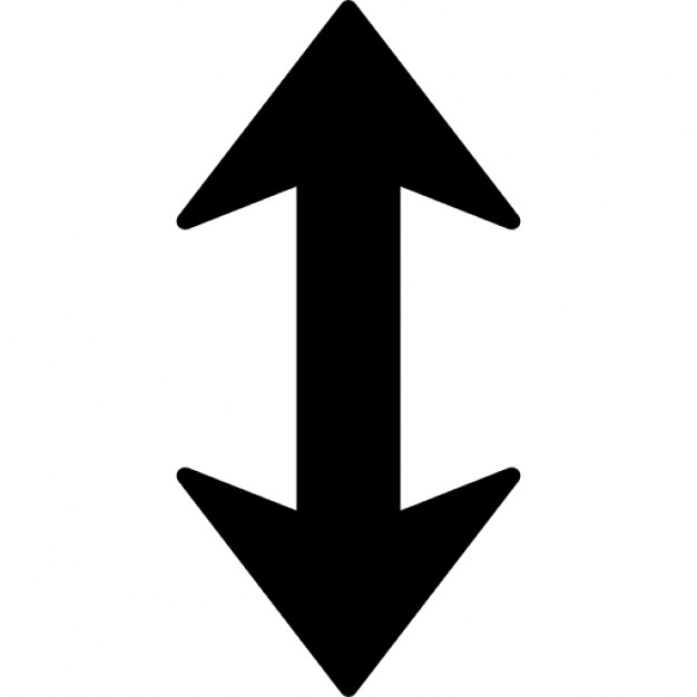 Sort up or down double arrow symbol Icons | Free Download