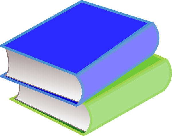 Stacked Books Clip Art - vector clip art online ...