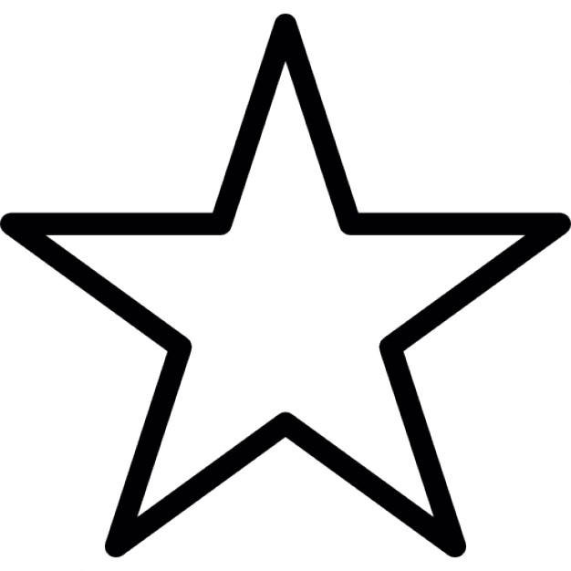 Favourite, star, IOS 7 interface symbol Icons | Free Download