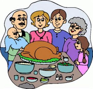 Thanksgiving Dinner Clipart - Special Day Celebrations