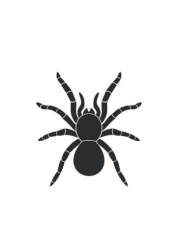 Cartoon Of Black Widow Spider Tattoo Designs Clip Art, Vector ...