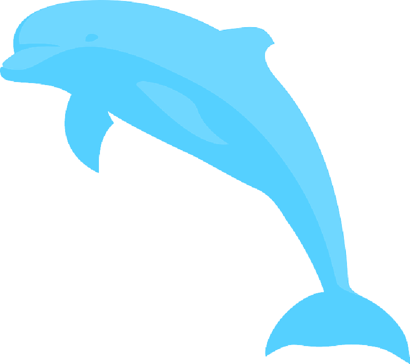 BLUE, CARTOON, FISH, DOLPHIN, CARTOONS, COMIC, FUN - Public Domain ...