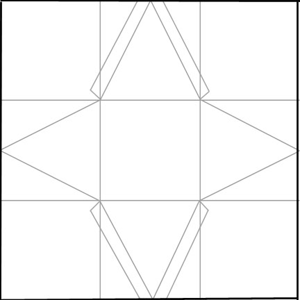 Best Photos of Pyramid Cut Out Template - 3D Pyramid Cut Out ...