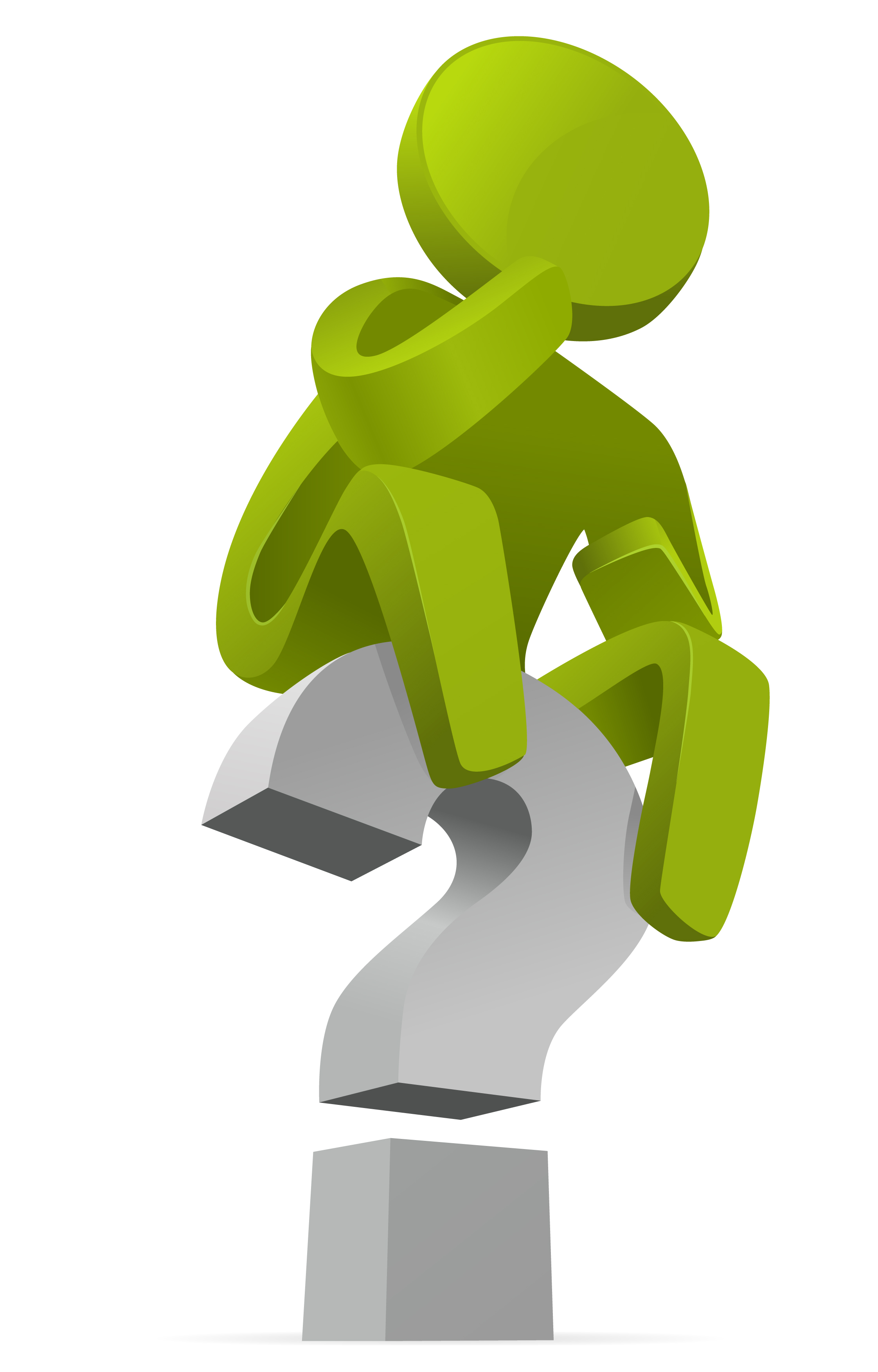Question Face Clipart