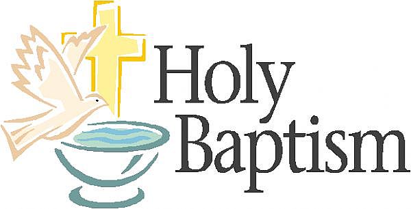 Catholic Baptism Clipart